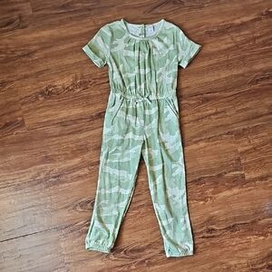 Old Navy Toddler Girls Camo Jersey Jumpsuit Size 5T